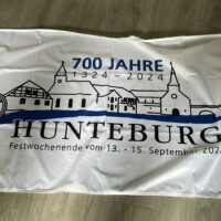 700 Jahre Hunteburg - Fahne