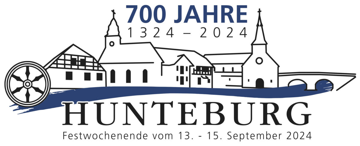 700 Jahre Hunteburg - Logo